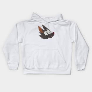 Anthro mouse face Kids Hoodie